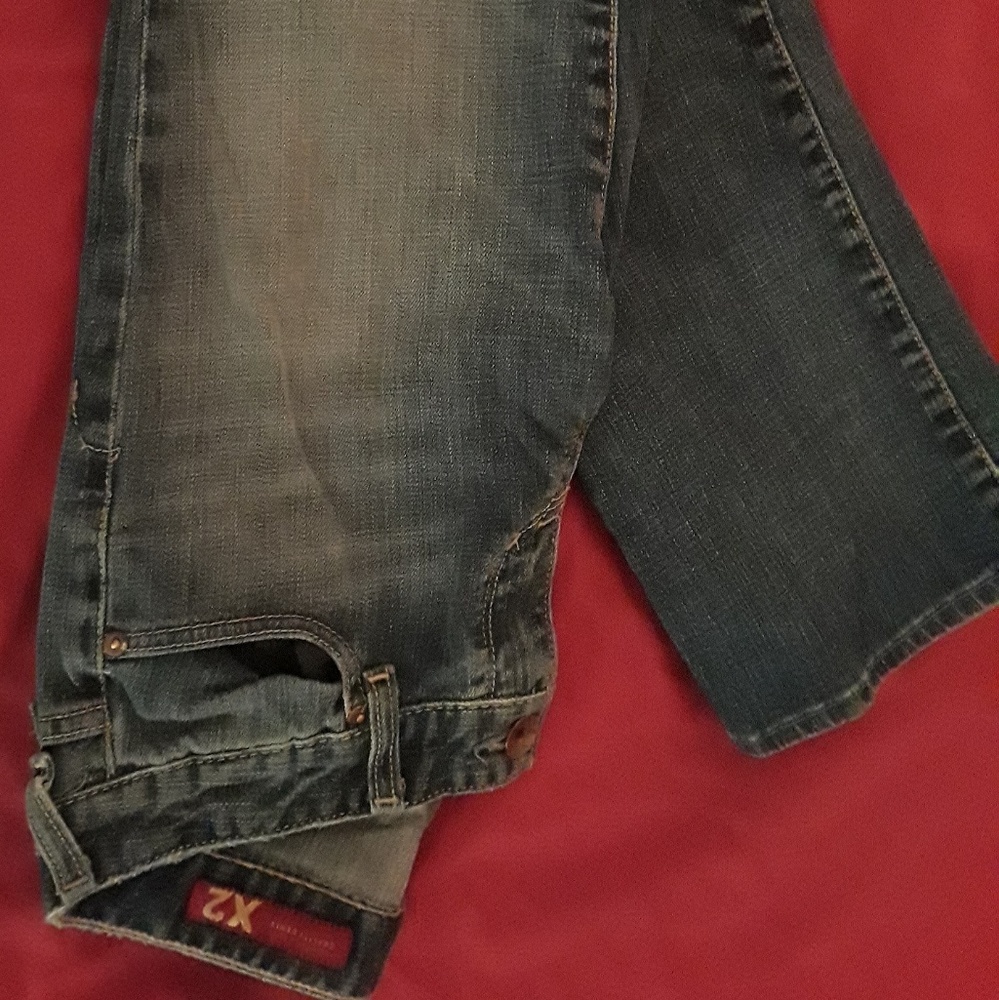 Express X2 Slim Fit faded boot